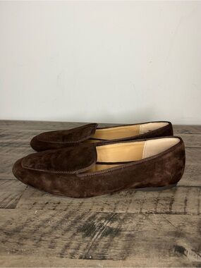 Tahari Tacey Suede Slip-On Loafers